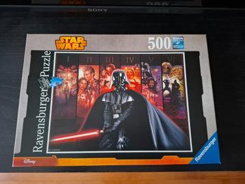 Ravensburger Star wars puzzel 500 stukjes beschikbaar voor biedingen