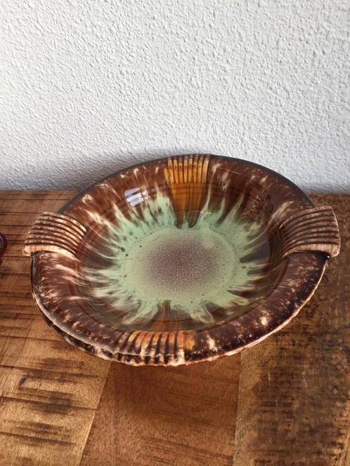 Vintage Keramieken Schaal met Ribbelrand, Antiek en Kunst, Antiek | Schalen, Ophalen