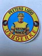 Sticker Ludo Peeters wielrenner (IJsboerke), Sport, Zo goed als nieuw, Verzenden