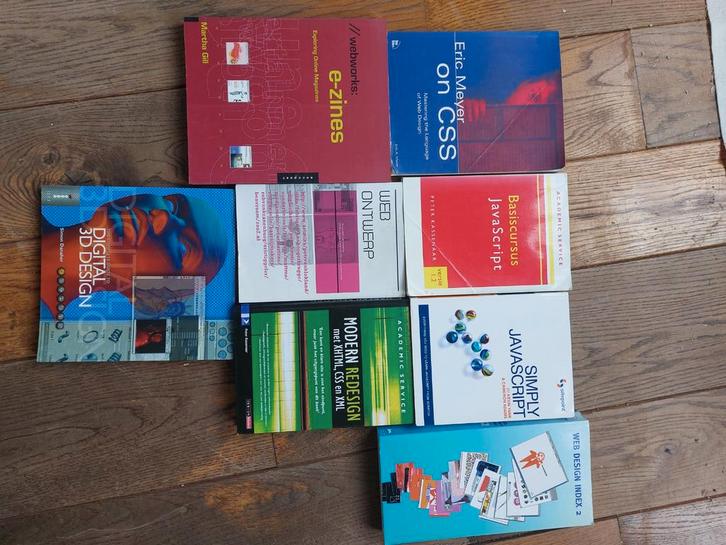 Boekenpakket Webdesign: Javascript, CSS & meer, Boeken, Informatica en Computer, Gelezen, Internet of Webdesign, Ophalen of Verzenden