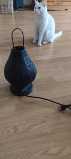 Tafellamp, zonder de kat, Arabisch, Metaal, Zo goed als nieuw, 50 tot 75 cm