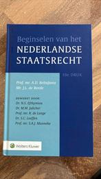 Beginselen van het Nederlands staatsrecht, Ophalen of Verzenden, Zo goed als nieuw, Sociale wetenschap