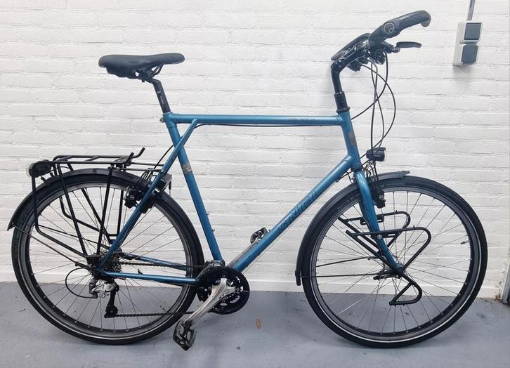 Snel Steel Ride 28 SON 65 cm Deore LX magura trekking rijklr, Fietsen en Brommers, Fietsen | Heren | Sportfietsen en Toerfietsen