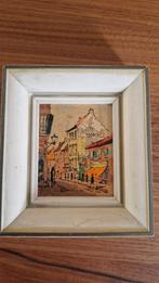 Schilderij van een straat in Monaco, Antiek en Kunst, Ophalen