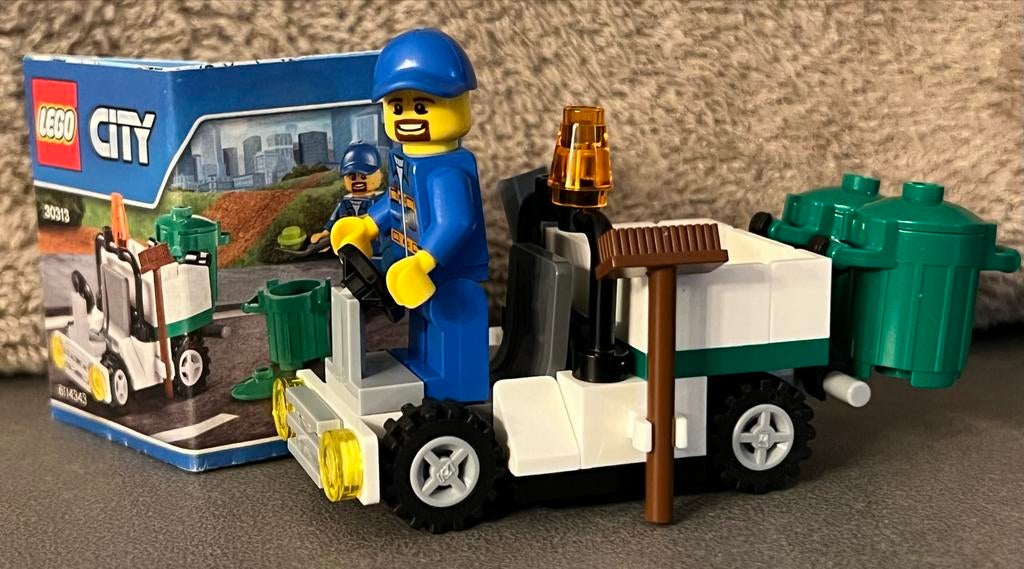 Lego City Vuilniswagen 30313, Kinderen en Baby's, Speelgoed | Duplo en Lego, Ophalen of Verzenden, Gebruikt, Complete set, Lego