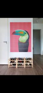 IXXI toekan 100x140 cm, Huis en Inrichting, Ophalen, Oorspronkelijke maker, 75 tot 100 cm, 75 cm of meer