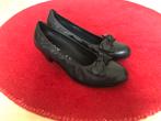 Gabor leren pumps met strik, Pumps, Zwart, Gabor, Ophalen of Verzenden