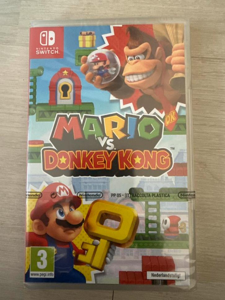 Mario vs. Donkey Kong (Switch) - Nieuw! Geseald!, Spelcomputers en Games, Games | Nintendo Switch, Nieuw, Platform, 2 spelers