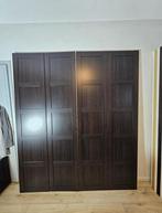 Ikea pax deuren zwartbruin bergsbo en spiegel 200 en 230 cm, Ophalen of Verzenden, Binnendeur, 200 tot 215 cm