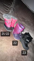 Snowboots maat 21, 22 en 23, Ophalen of Verzenden, Gebruikt, Jongetje of Meisje, Laarsjes