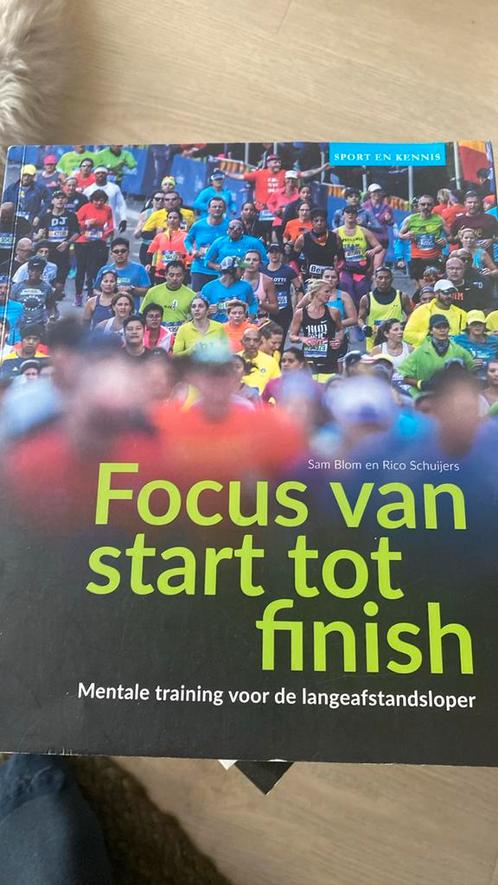 Sam Blom - Focus van start tot finish, Boeken, Sportboeken, Zo goed als nieuw, Ophalen of Verzenden