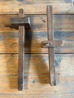 Vintage Houten Kruishouten / Schrijfhouten, Ophalen