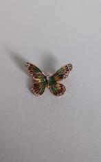 Vlinder broche, Sieraden, Tassen en Uiterlijk, Broches, Overige materialen, Overige kleuren, Minder dan 4 cm, Nieuw