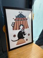 Poster circus kinderkamer, Ophalen of Verzenden, Zo goed als nieuw