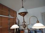 Supergrote antieke hanglamp voor boven de tafel of in cafe, Gebruikt, Geen idee, Glas, Geen idee