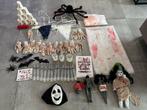 Groot Halloween / horror pakket te koop ! €25, Ophalen of Verzenden, Versiering, Halloween of Griezel