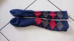 Paardrij sokken blouw/rood/grijs, Dieren en Toebehoren, Paardrijkleding, Overige soorten, Zo goed als nieuw, Dames, Onderkleding