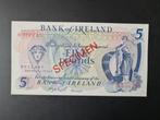 Noord-Ierland 5 ponds 1978 SPECIMEN UNC biljet, Postzegels en Munten, Bankbiljetten | Europa | Niet-Eurobiljetten, Ophalen of Verzenden