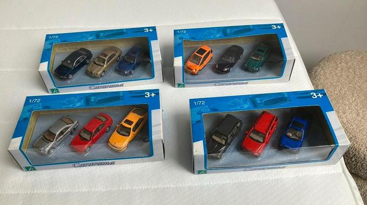 Cararama 1/72 modelauto’s, nieuw, Hobby en Vrije tijd, Modelauto's | 1:87, Zo goed als nieuw, Auto, Overige merken, Ophalen of Verzenden