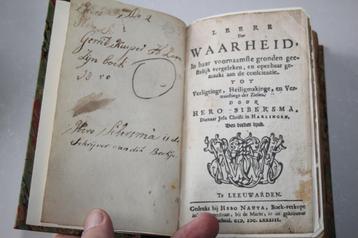 Hero Sibersma - Leere der Waarheid (1683) beschikbaar voor biedingen