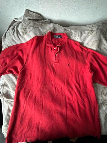 Ralph lauren Polo Longsleeve Rood beschikbaar voor biedingen