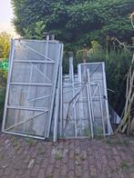 2 kassen in onderdelen, Ophalen, Kweekkas, Aluminium, Polycarbonaat
