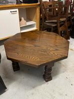 Massief Houten Salon Tafel, Huis en Inrichting, Tafels | Salontafels, Ophalen, Gebruikt, 100 tot 150 cm, 50 tot 100 cm