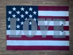 Vloerkleed Amerika - Love  - 140x200 cm, Ophalen, Gebruikt