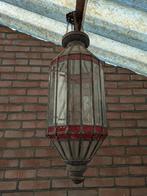 Glas in lood hanglamp., Antiek en Kunst, Antiek | Lampen, Ophalen
