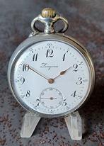 Zilveren Longines zakhorloge, Antiek en Kunst, Ophalen of Verzenden