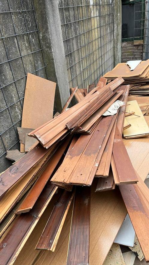 Gratis hout af te halen, Doe-het-zelf en Verbouw, Hout en Planken, Gebruikt, Overige typen, Overige houtsoorten, Minder dan 200 cm