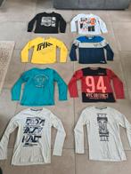 8 longsleeves mt 158-164 z.g.a.n. jongen, Ophalen of Verzenden, Zo goed als nieuw, Vingino, Shirt of Longsleeve