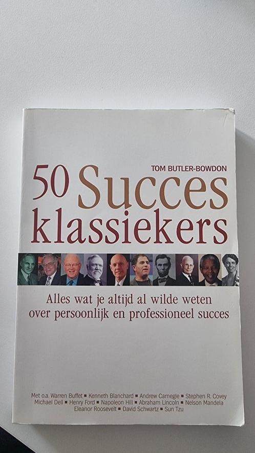 50 Succes Klassiekers - Tom Butler-Bowdon - (Redelijk), Boeken, Studieboeken en Cursussen, Gelezen, Alpha, Ophalen of Verzenden