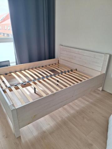 Steigerhout bed 