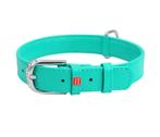 WAUDOG Glamour Halsband Leder Mint M Nek 30-39 cm KOOPJE!!!, Ophalen of Verzenden, Handgemaakt, Nieuw