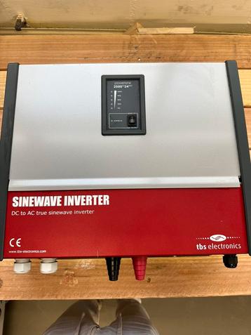 TBS Omvormer Powersine 2500w 24v beschikbaar voor biedingen