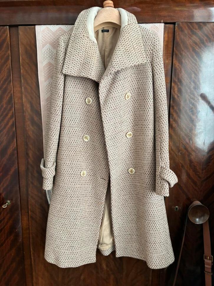 Mooie stijlvolle Joseph jas, Kleding | Dames, Jassen | Winter, Zo goed als nieuw, Maat 38/40 (M), Beige, Ophalen of Verzenden