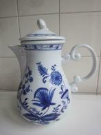 KOFFIEPOT ZWIEBELMUSTER, PORSELEIN KOFFIEPOT BLAUW WIT, Huis en Inrichting, Keuken | Servies, Overige typen, Overige stijlen, Ophalen of Verzenden