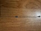 Zilverkleurige armband sterrenbeeld cancer Kreeft 69, Ophalen of Verzenden, Zo goed als nieuw, Zilver, Overige materialen
