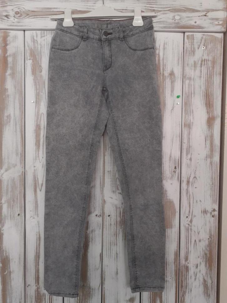 Grijze Blue Ridge spijkerbroek met verstelbare taille!, Kinderen en Baby's, Kinderkleding | Maat 164, Zo goed als nieuw, Meisje