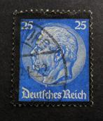 Reich : mi-553 rouwzegel Paul von Hindenburg 1934 25 pf., Ophalen of Verzenden, Duitse Keizerrijk, Gestempeld