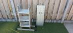 Vouwladder 4x3 Leunladder Aluminium Multifunctionele ladder, Doe-het-zelf en Verbouw, Ladders en Trappen, Ophalen, Zo goed als nieuw