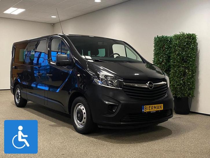Opel Vivaro L2H1 Rolstoelbus (2x zijschuifdeur), Auto's, Opel, Bedrijf, Te koop, Vivaro, Aangepast voor mindervaliden, Airconditioning