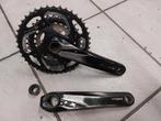 Shimano crank 3x10 FC-m780, Crankstel of Pedalen, Gebruikt, Racefiets, Ophalen of Verzenden