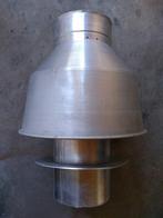 Dakaanzuigkap diameter 185mm gebruikt met ring aluminium, Ophalen, Gebruikt