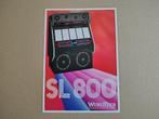 Flyer: Wurlitzer SL800 (1988) jukebox, Verzamelen, Automaten | Jukeboxen, Verzenden, Gebruikt, 1970 tot heden, Wurlitzer
