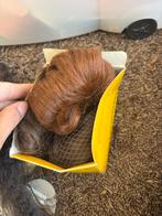 Poppen pruik, Ophalen of Verzenden, Zo goed als nieuw, Pop