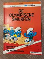 Stripboek De Olympische Smurfen, Ophalen of Verzenden, Gebruikt, Verschillende Smurfen