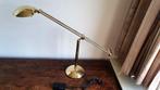 HUSTADT LEUCHTEN messing bureaulamp/tafellamp met dimmer, Ophalen, Zo goed als nieuw, Metaal, 75 cm of meer