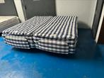 Hastens Elektrische Boxspring 210x210 fırm en medıum, Huis en Inrichting, Ophalen, Blauw, 210 cm, Tweepersoons